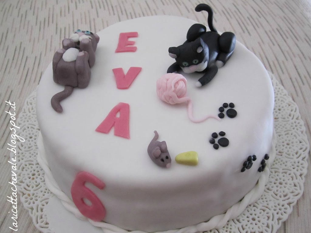 Kitten Cake Torta Di Compleanno Con Gattini La Ricetta Che Vale