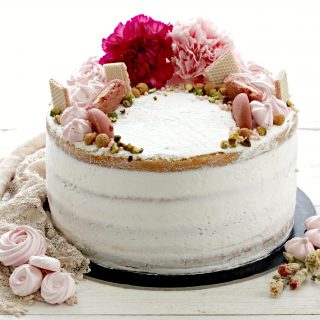 naked cake primavera