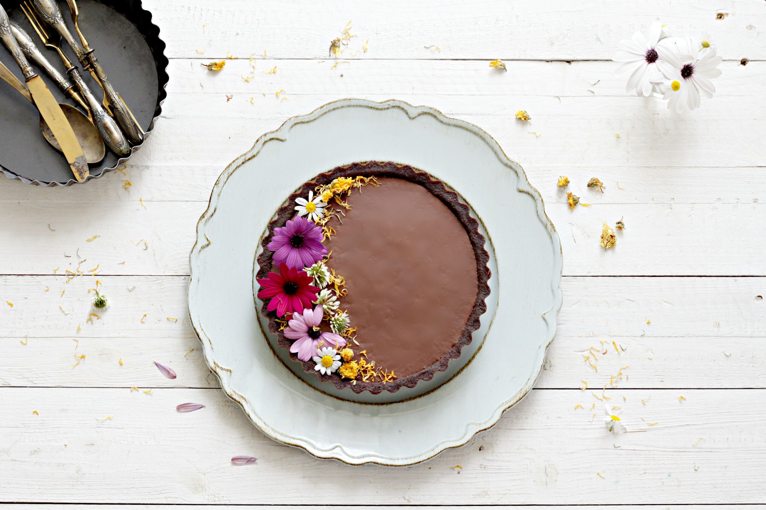 Crostata Senza Cottura Al Cioccolato Fondente E Passion Fruit La Ricetta Che Vale